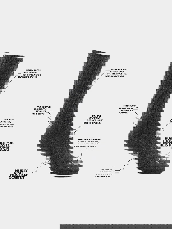 Darn Tough 1657 Men's The Standard Crew Cushioned Lightweight Socks