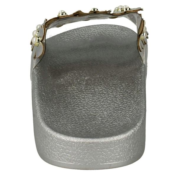 Spot On Ladies Spot On Flower Trim Sliders F00089