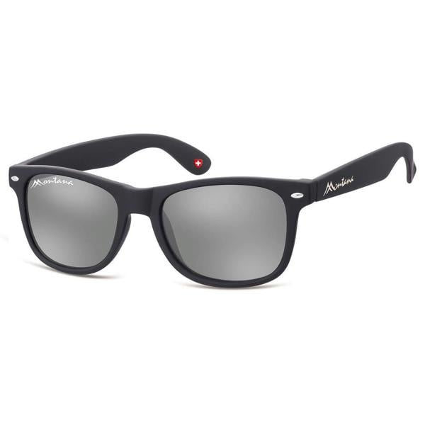 Montana Sunglasses MS1-XL Matte Black Grey Revo Mirror
