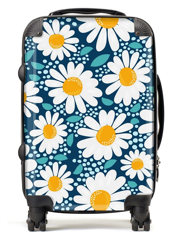 Warren Reed Camomile Flowers Suitcase