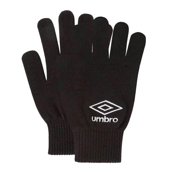 Umbro Knitted Gloves - Black - 
