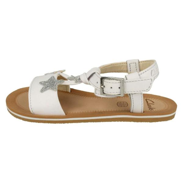 Clarks Girls Clarks Star Detailed Strappy Sandals Finch Summer T
