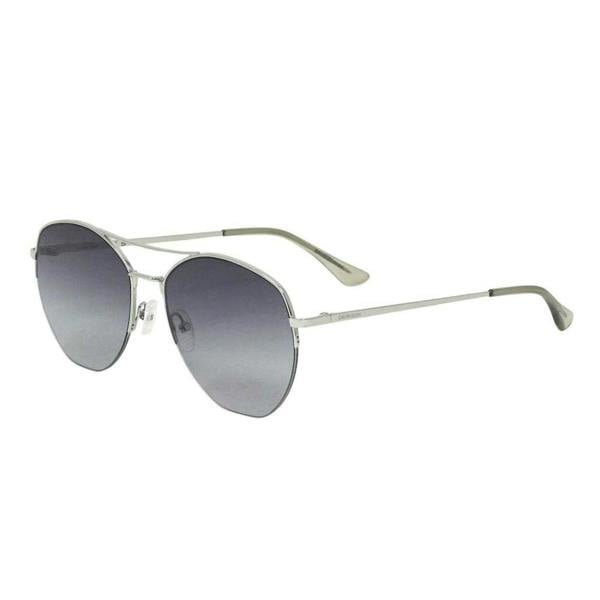 Calvin Klein Mens Smoke Sunglasses - Silver - 