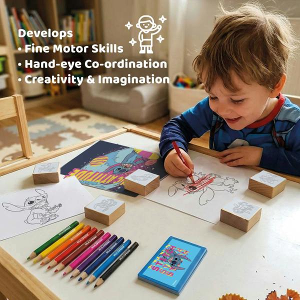 Multiprint Stitch Travel Set by Multiprint – Kids Activity & Craft Set