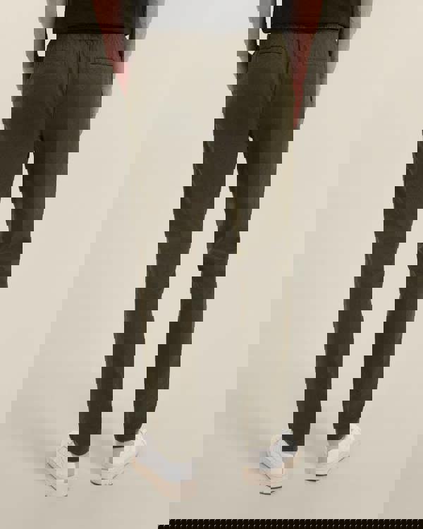 Larsson & Co Drawstring Waist Slim Fit Chino Trouser