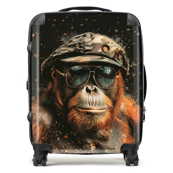 Warren Reed Cool Orangutan Suitcase