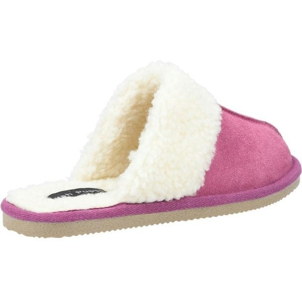 Hush Puppies Womens/Ladies Arianna Suede Slippers - Pink