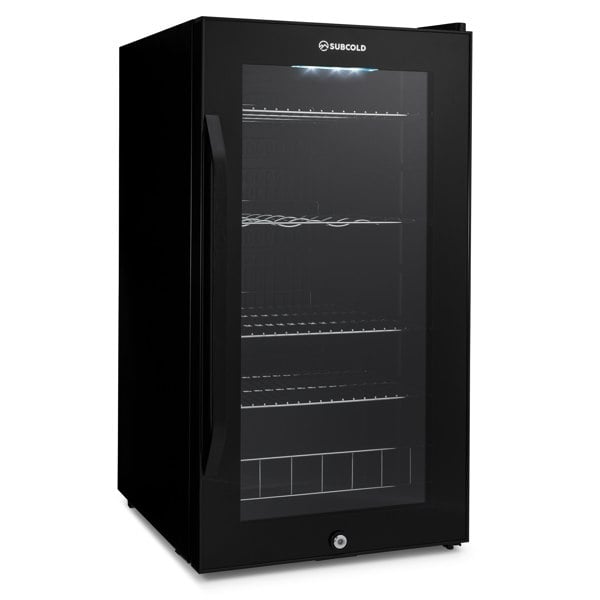 Subcold Ace 90 LED Touch Control Beer Fridge - Black