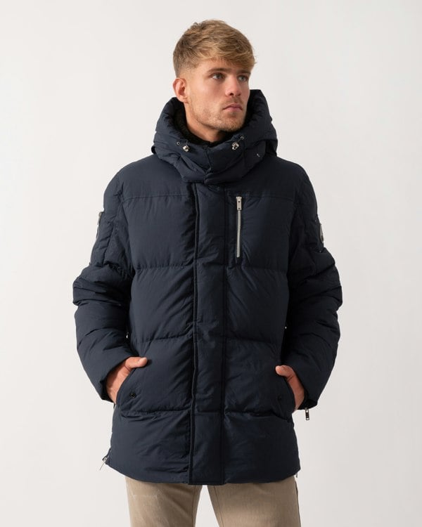 Moose Knuckles Everest 3Q Mens Puffer Jacket  - Navy 833