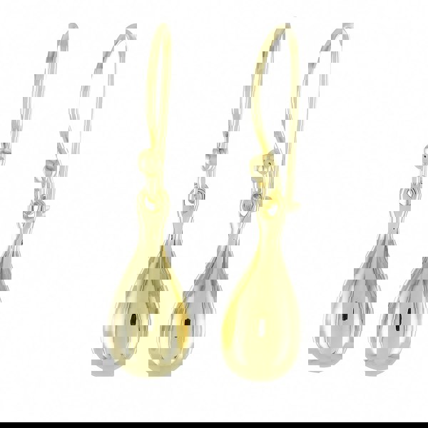 Teardrop Earrings Gold - Reeves & Reeves