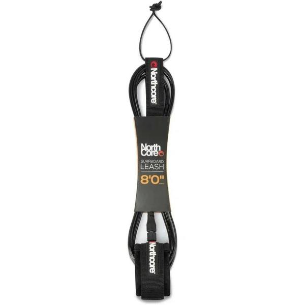 Northcore 8'0 Surfboard Leash Black