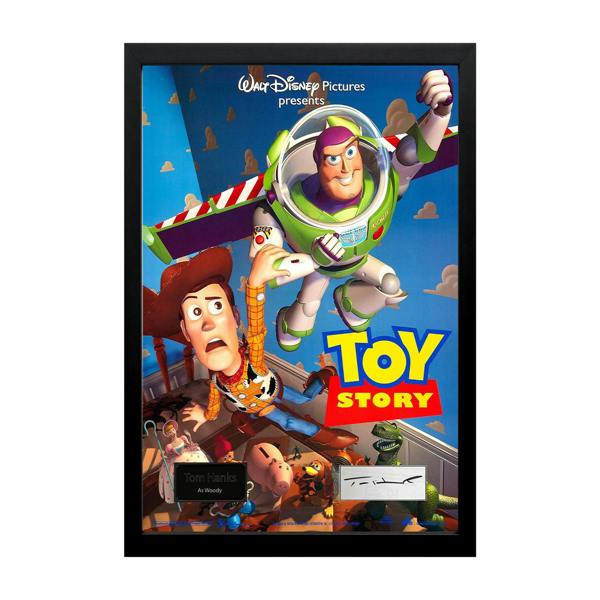 Tom Hanks Signed Toy Story Cut Iconic Frame (ACG Cert)