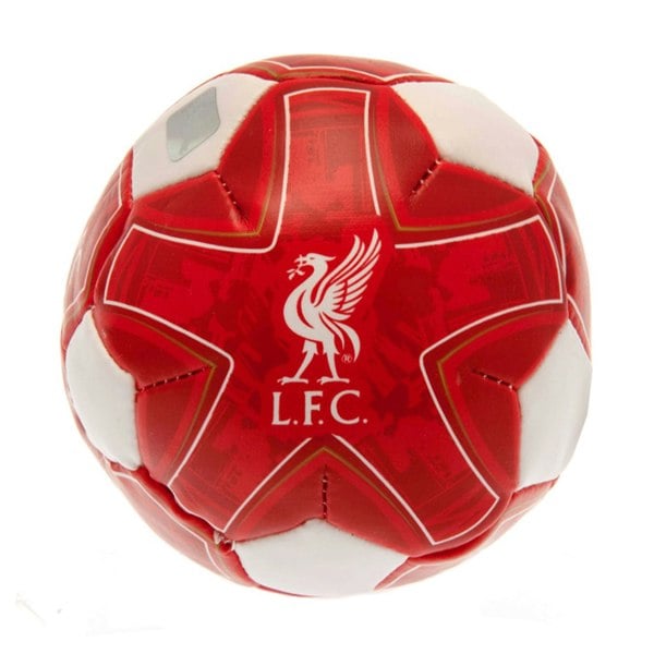 Liverpool FC Crest Soft Mini Football - Red/White