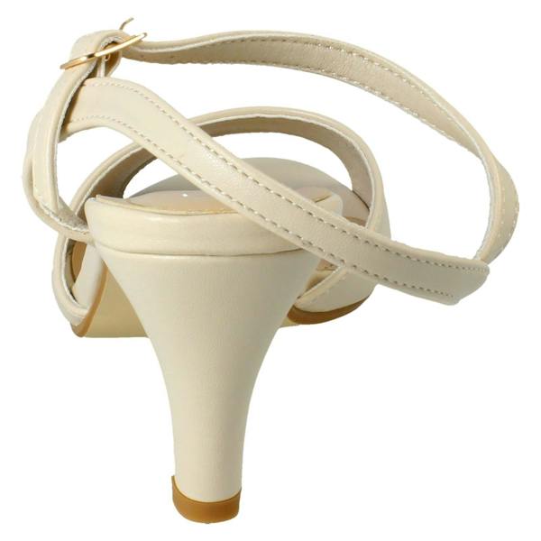 Anne Michelle Ladies Anne Michelle Mid Heel Sandals F10906