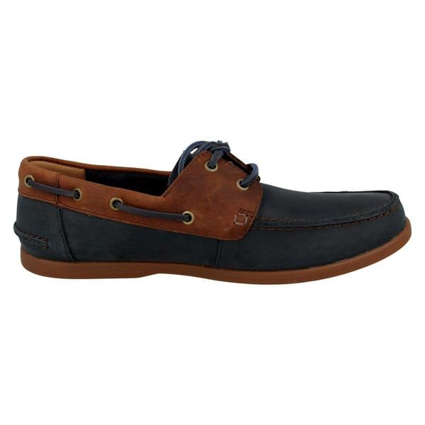 Clarks Mens Clarks Lace Up Deck Shoes Pickwell Sail