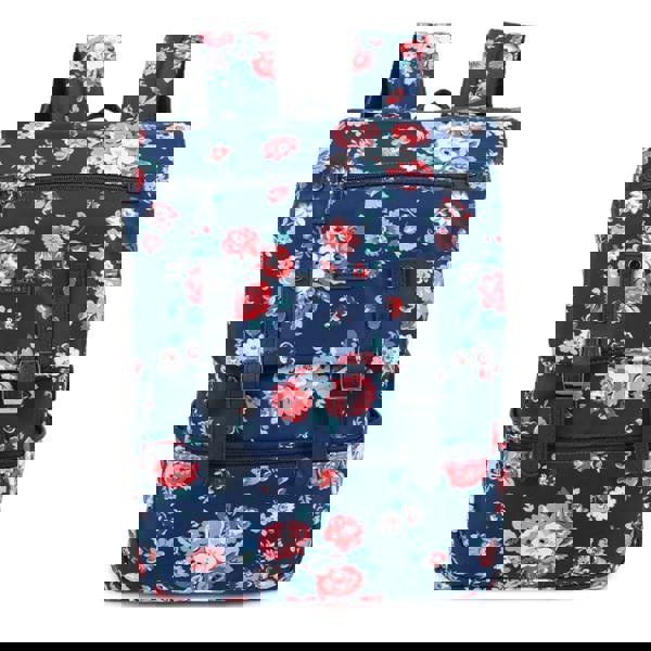 Strathurie Floral Laptop Backpack with Padded Notebook Holder