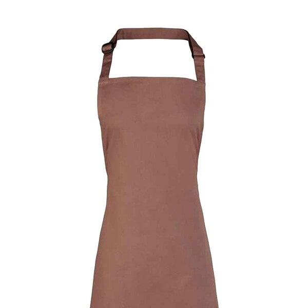 Premier Unisex Adult Colours Full Apron - Mocha