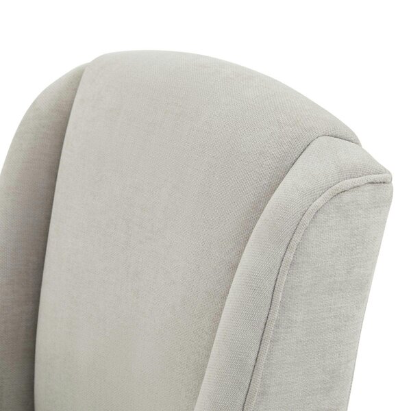 Wyld Haus Olargues Soft Grey Upholstered Dining Chair Pared Back