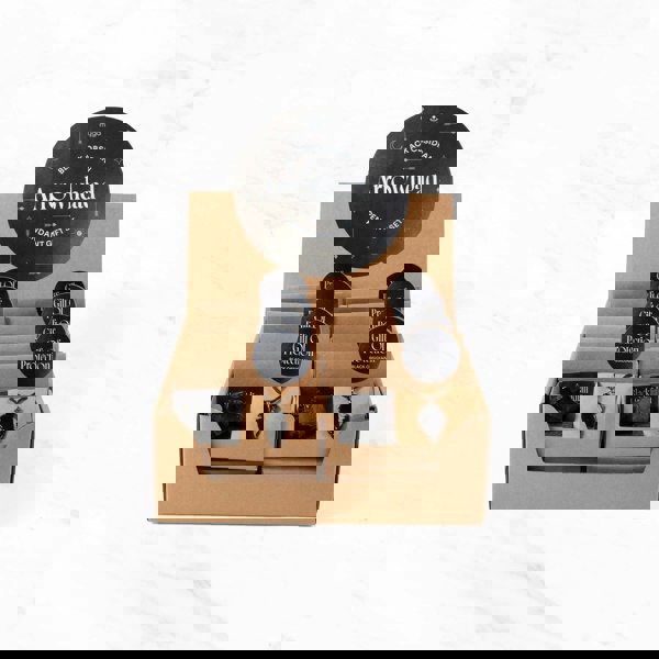 Myga Geode Gift set - Rough Stone and Pendant choice of 3 Colours