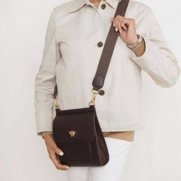 Alice Wheeler Crossbody Bag with Bee Detail