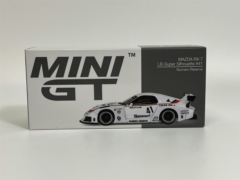 Mini GT Mazda RX7 LB Super Silhouette #41 Numero Reserve RHD 1:64 Mini GT MGT00773R