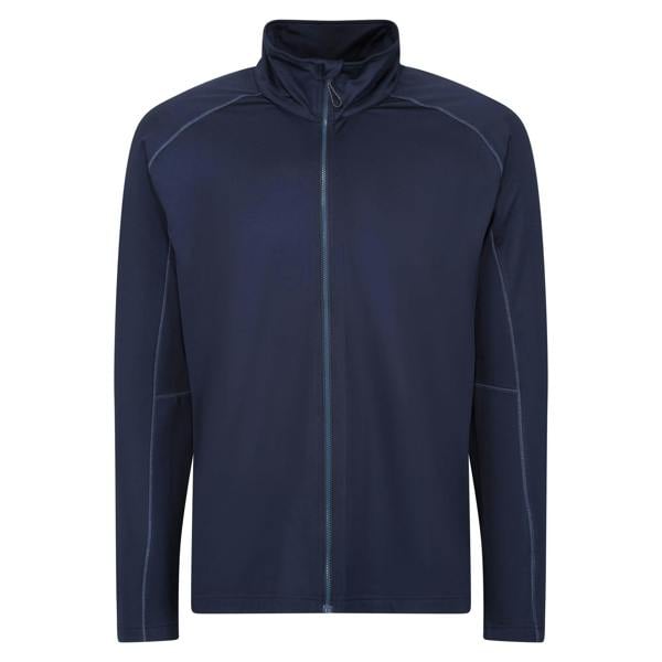 Regatta Professional Mens Stretch Full Zip Midlayer - Navy - 