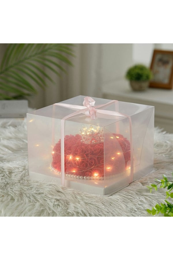 Living and Home Rose Cake Birthday Mother's Lover Gift Foam