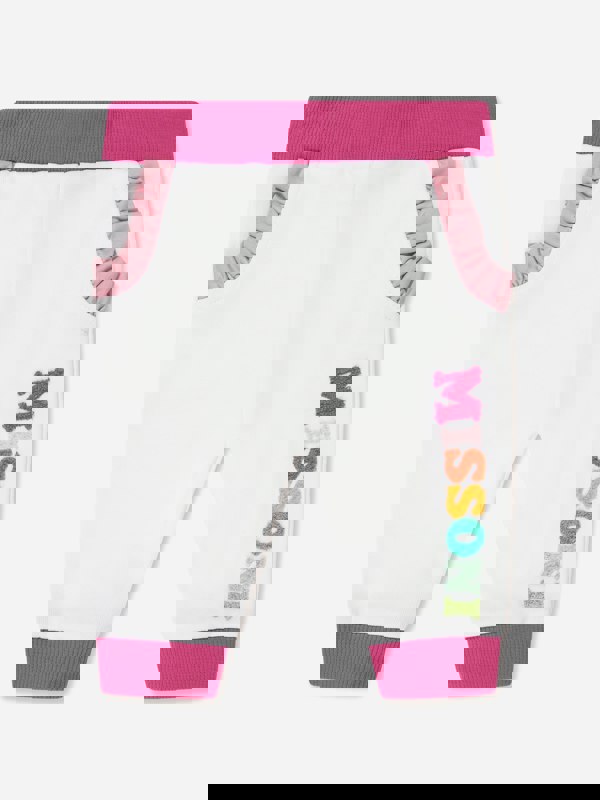 Missoni Baby Girls Logo Frill Joggers in White