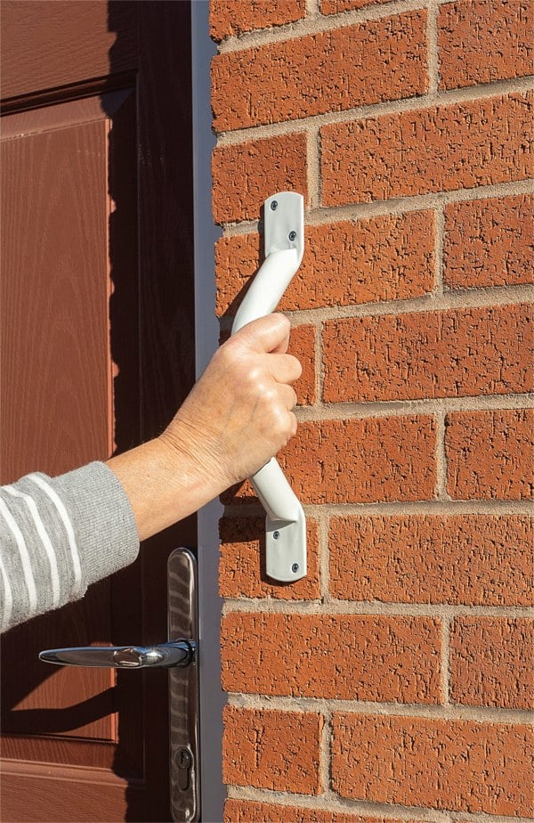 Aidapt Solo Easigrip Steel Grab Bar 15 inch White