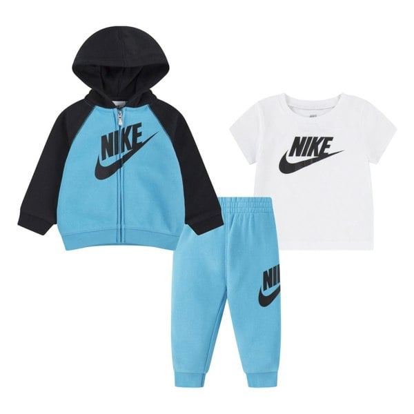 Nike Baby Boys Swoosh Tracksuit Set - Blue