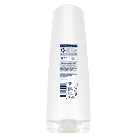 Dove Ultra Care Conditioner - Coconut & Restore 350 ml Bio Restore Technology