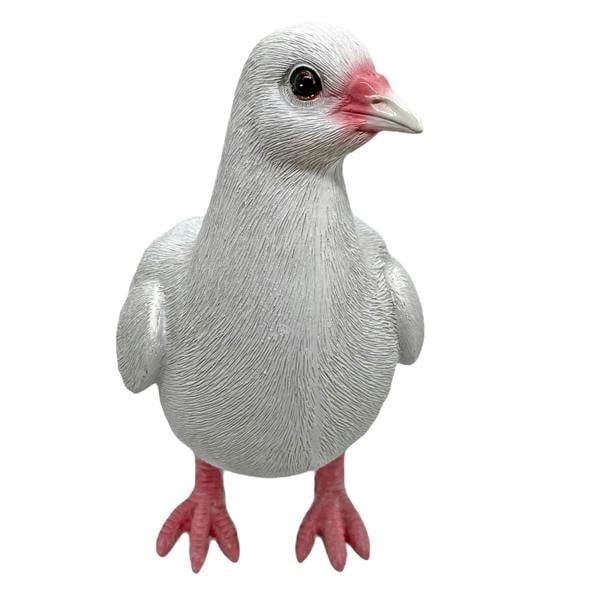Farmwood White Dove Garden Bird Ornament