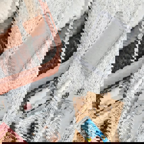 MONHOUSE Rechargeable Electric Hot Water Bottle Grey - Heat Pad - Waist Belt - No Refill