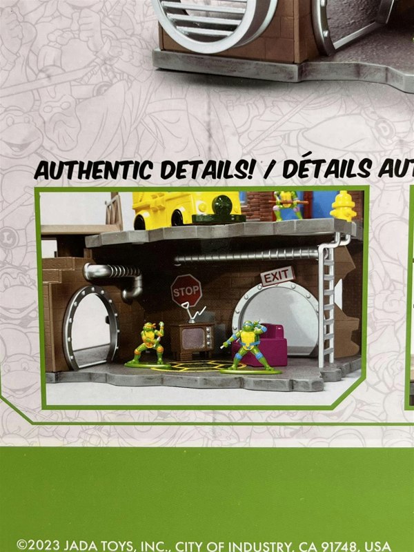 a toy set of teenage mutant ninja turtles