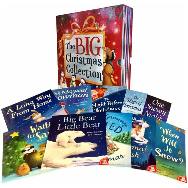 The Big Christmas Collection 10 Books Box Gift Set Children Reading Bedtime Stories