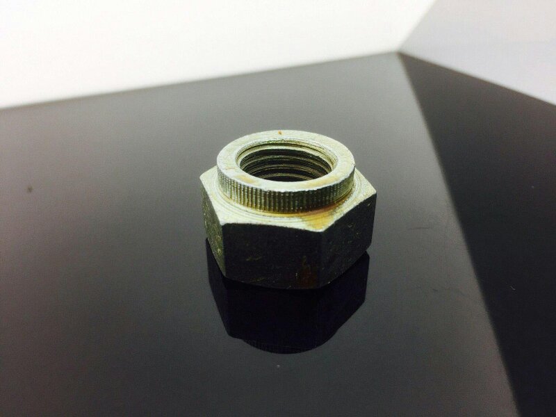 Fixaball BSF Hex Nyloc Nuts Steel Zinc BZP - 9/16" BSF Clinch Nut