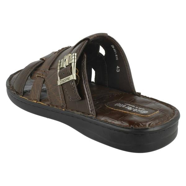 Mens Discover Step Buckle Sandals 26-601-810
