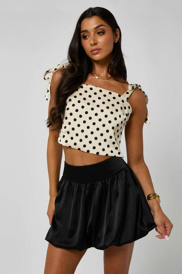 Urban Bliss Mini Skirt with Bubble Hem
