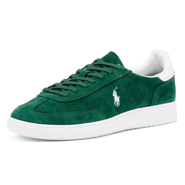 Polo Ralph Lauren Bedford Suede Green/White Trainers