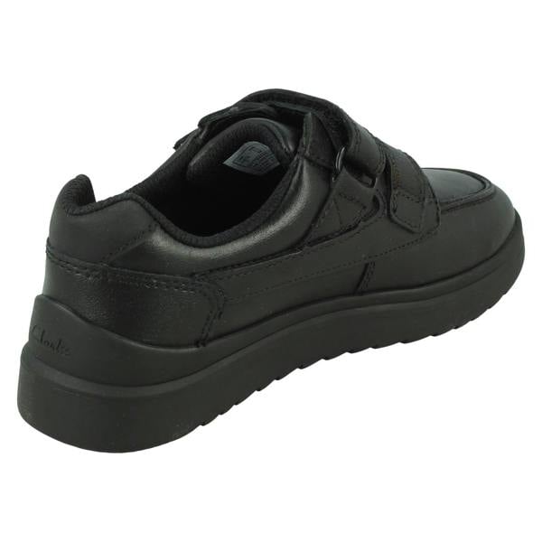 Clarks Boys Clarks Formal Hook & Loop School Shoes Keelan Flare K
