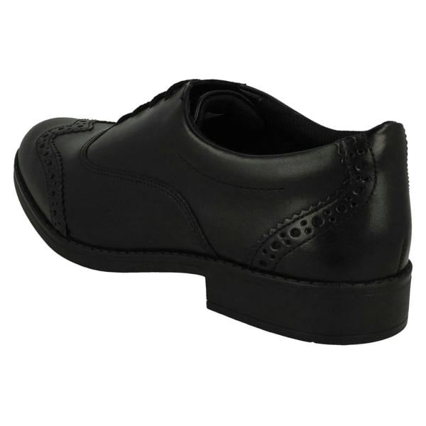 Clarks Girls Clarks Brogue Detailed Formal School Shoes Aubrie Tap