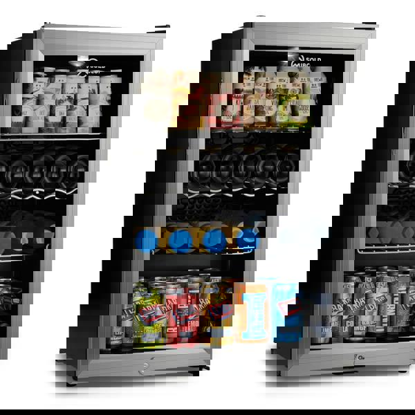 Subcold Super 65 litre beer drinks fridge silver