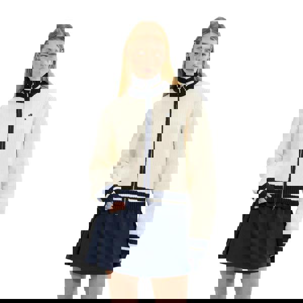 Ellesse Womens/Ladies Le Massif Full Zip Jacket - Off White - 