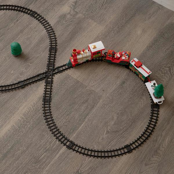 Samuel Alexander Christmas Musical Train Set with Lights & 3 Track Layouts