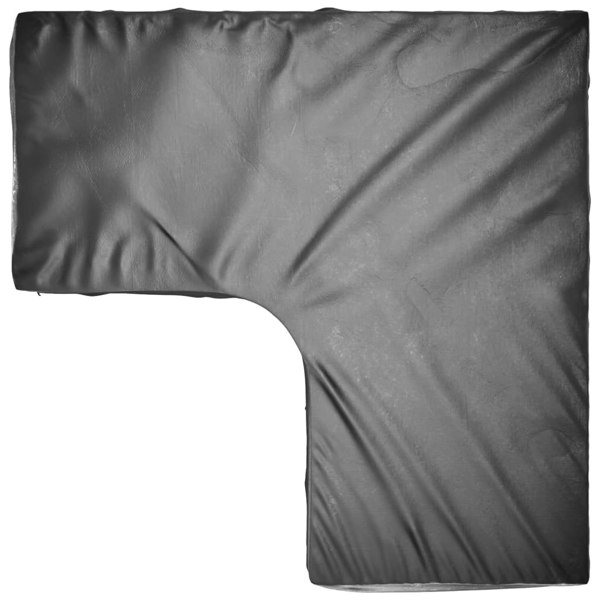Berkfield L-Shaped Garden Furniture Covers 2 pcs 12 Eyelets 185x185x90 cm