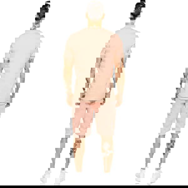 Enzo Mens Crew Neck T-Shirt - Pink