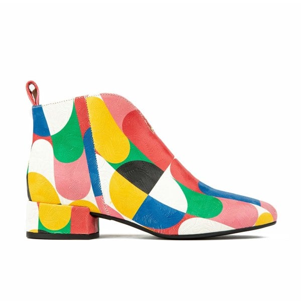 Embassy London Iris - Groovy - Women's leather side zipper ankle boot with soft insoles