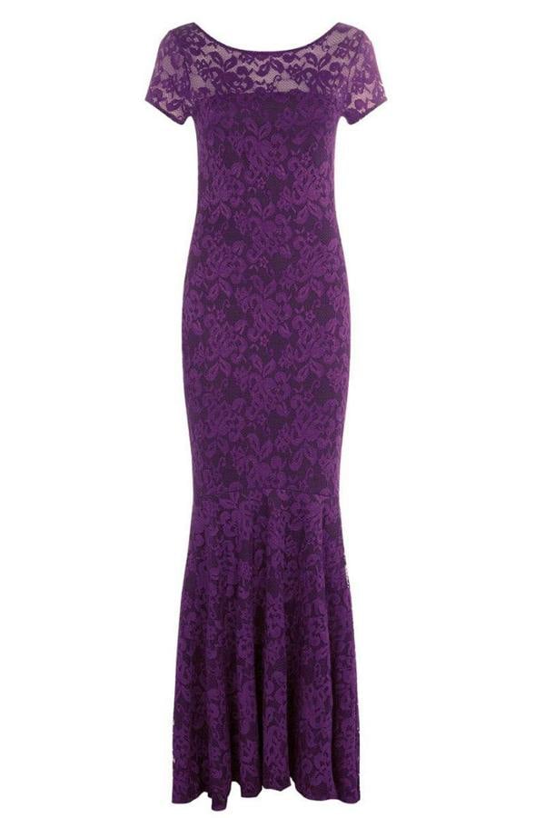 HotSquash Long Lace Maxi Dress