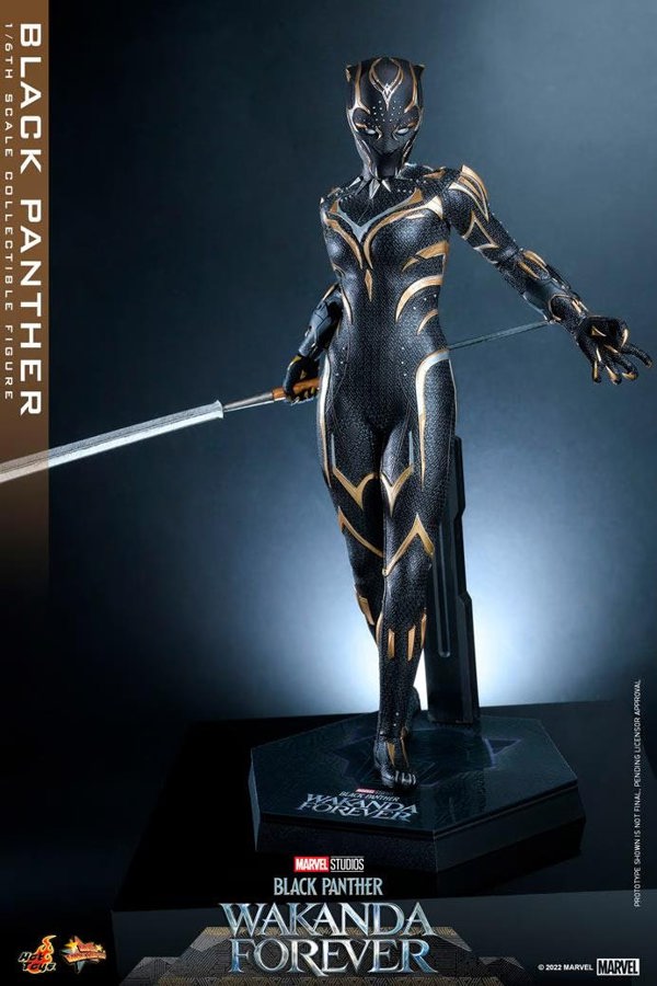 Hot Toys Black Panther Action Figure Black Panther: Wakanda Forever 1:6 Scale Hot Toys 911962