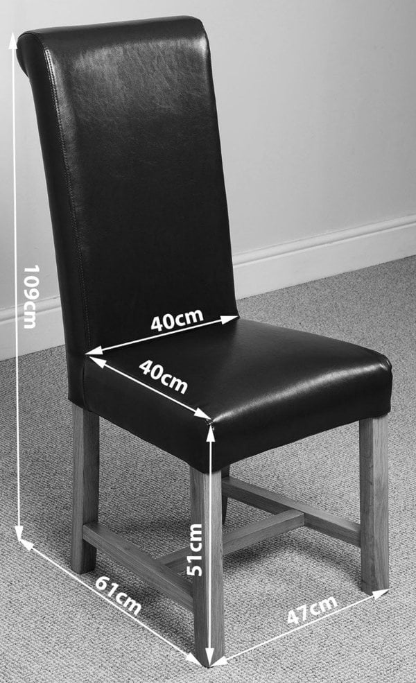That's Furniture Washington Leather Dining Chair